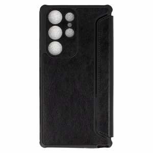 Razor Leather Läppäsuojakuori Samsung Galaxy S25:lle musta