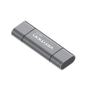 Vention USB 3.0 monitoiminen muistikortinlukija harmaa metallinen