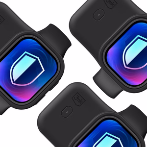 3mk Endurance Varavirtalähde Apple Watch 44 mm / 45 mm 2.5W 1200mAh USB-C - musta