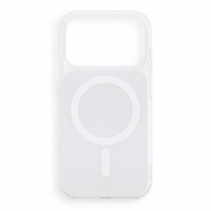 Suojakuori laitteelle iPhone 18 Pro / 17 Pro: Clear Fusion Mag Cover, MagSafe-yhteensopiva, väri: valkoinen