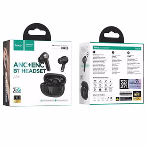 HOCO langattomat Bluetooth-kuulokkeet TWS ANC ENC EQ26 mustat