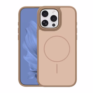 Frame Thin Mag Suojakuori iPhone 16 Pro Max 6,9":lle ruskea