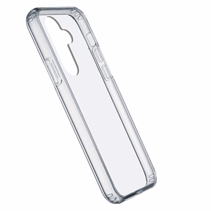 Cellularline Clear Strong -suojakuori Samsung Galaxy A54 5G -laitteelle, integroidulla antibakteerisella koostumuksella, läpinäkyvä