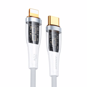 Joyroom Star-Cloud Series A3 USB-C / Lightning kaapeli 20W 1.2m älykytkimellä - valkoinen