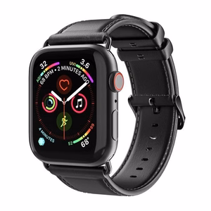 Hihna Dux Ducis Business Series Apple Watch 42/44/45/49mm musta