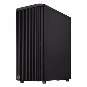 ASUS ProArt PA401 – mid-tower PC case with tempered-glass side panel and PWM fans, black