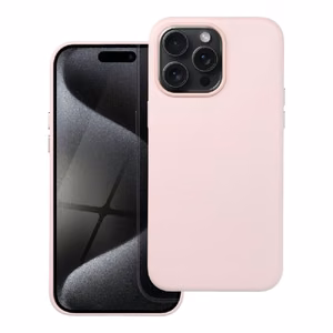 Leather Mag Cover (MagSafe) -suojakuori iPhone 15:lle, pinkki