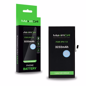Maximcell Battery for Iphone 13 3232mAh Li-poly