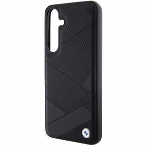 BMW BMHCS24M23RCGPK S24+ S926 musta/musta kovakuori Signature Leather Crossing Lines Pattern