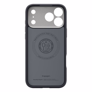 Spigen Nano Pop MagSafe -suojakuori iPhone 17 Pro Max / 18 Pro Max -malleille, musta