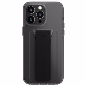 Uniq Heldro Mount kotelo jalustalla iPhone 15 Pro 6.1" savunharmaa