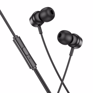 Hoco M122 langalliset nappikuulokkeet USB-C - musta