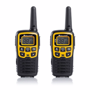 MIDLAND XT50 PMR -käsiradiopuhelimet salkussa