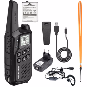 Baofeng BF-T25E -radiopuhelinsetti, 2 kpl, mustat