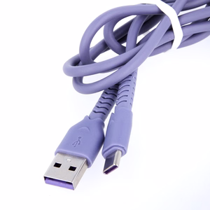 Maxlife MXUC-04 kaapeli USB - USB-C 1,0 m 3A, violetti
