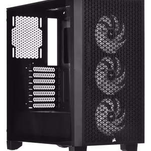 CORSAIR 3000D RGB karkaistu lasi Mid Tower -kotelo