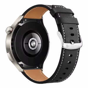 Hihna Samsung Galaxy Watch:lle Forcell F-Design FS21 reikänahka ekologinen 22 mm musta