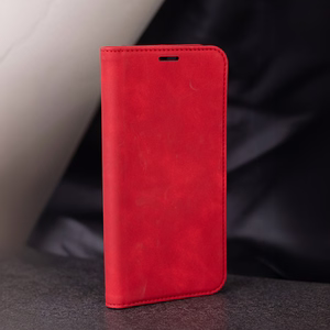 Smart Suede case for Xiaomi Redmi 14C 4G/ 14C 5G / Redmi A4 / POCO C75 red