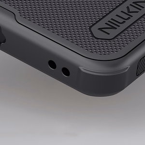 Nillkin Super Frosted Shield Pro magneettinen MagSafe yhteensopiva suojakuori Samsung Galaxy S26:lle musta