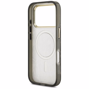 Guess Python Pattern MagSafe -kuori iPhone 17 Pro ruskea