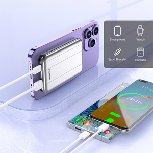 Magneettinen langaton tehopankki CHOETECH, 10W, 5000mAh