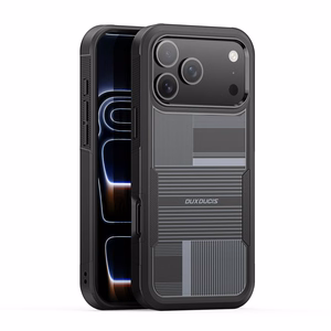 Dux Ducis Shld Suojakuori Apple iPhone 17 Pro musta - Umbra Pattern