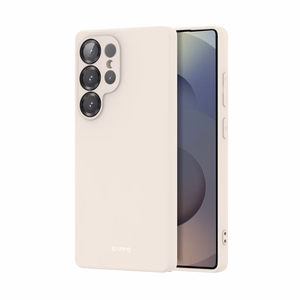 Crong Color Cover -suojakuori Samsung Galaxy S25 Ultra -puhelimelle, beige