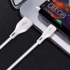 Dudao USB / Lightning 3A 1m valkoinen kaapeli (L2L 1m white)
