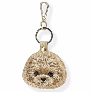 Nimmy Big Eyed Pet 2.0 Dog Tracker/Avaimenperan Suojakuori - ruskea