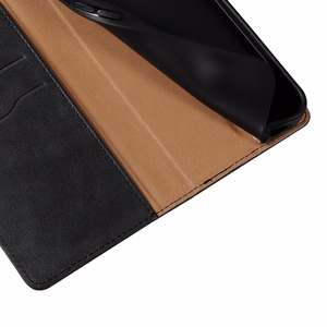 Magnet Strap Case Case for Samsung Galaxy S22 + (S22 Plus) Pouch Wallet + Mini Lanyard Pendant Black