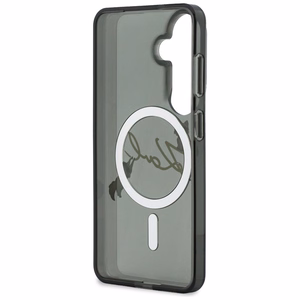 Karl Lagerfeld suojakuori IML KC Script MagSafe Samsung Galaxy S26:lle musta