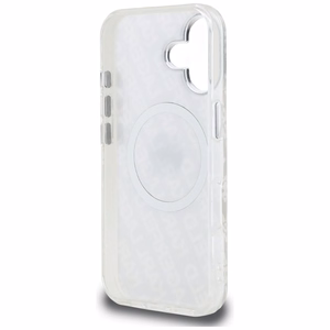 Karl Lagerfeld IML Karl Head Logo MagSafe suojakuori iPhone 16 - harmaa
