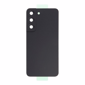 Galinis dangtelis Samsung S22 5G S901 Phantom Black (su kameros stikliuku) OEM