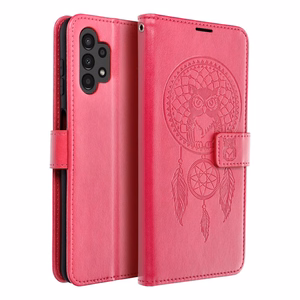MEZZO Kirjasuojakuori Samsung A13 4G:lle dreamcatcher magenta