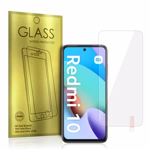 Suojalasi kullanvärinen Xiaomi Redmi 10