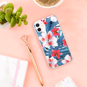 Crong Flower Pattern 03 suojakuori laitteelle iPhone 12 Mini