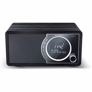 Sharp DR-450(BK) – FM/DAB/DAB+ -digitaaliradio Bluetooth 4.2:lla ja herätyksellä, yönmusta