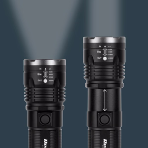 Tehokas ladattava taskulamppu, 20 W