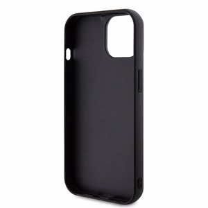 Karl Lagerfeld Suojakuori iPhone 15 6,1 KLHCP15S3DMBKCK musta HC 3D Logo Glitter
