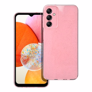 Suojakuori Samsung A14 5G / A14 4G:lle Clear Case 2 mm Blink vaaleanpunainen