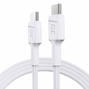 Green Cell KABGC30W USB kaapeli USB 3.2 Gen 1 (3.1 Gen 1) 1.2 m USB C valkoinen