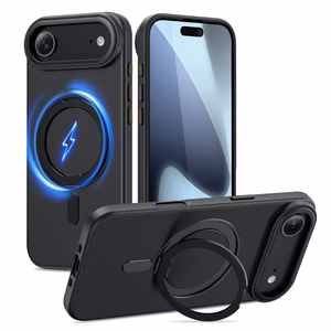 Tech-Protect MagRing MagSafe Suojakuori iPhone 17 Air:lle - Musta