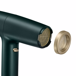 BaByliss Air Power Pro D6555DE – 1700 W ionisoiva hiustenkuivain, vihreä/kullanvärinen