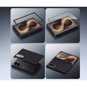 Benks Magnetic Armor Grid Air Grand Combo -suojakuori Samsung Galaxy Z Fold 8:lle, musta (C.K.FL.SA.BK.0060)