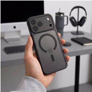 Tech-Protect BasicMag MagSafe -suojakuori iPhone 17 Pro / 18 Pro -malleille, mattamusta