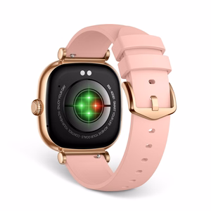Ksix Smartwatch IRIA älykello, vaaleanpunainen, 1.7" AMOLED, IP68
