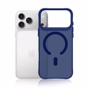 3mk Smoke MagCase - suojakuori iPhone 17 Pro Maxille - sininen-läpikuultava
