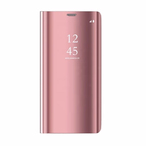 Smart Clear View -suojakuori Samsung Galaxy S23 FE - pinkki
