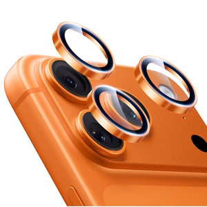 ESR Armorite Kameran Linssilasi iPhone 17 Pro / Max / 15 Pro / Max / 16 Pro / Max / 17 Pro / Max:lle - Oranssi