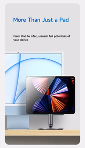 Benks pöytäpidike tabletille L43 Infinity Pro magneettinen tummanharmaa